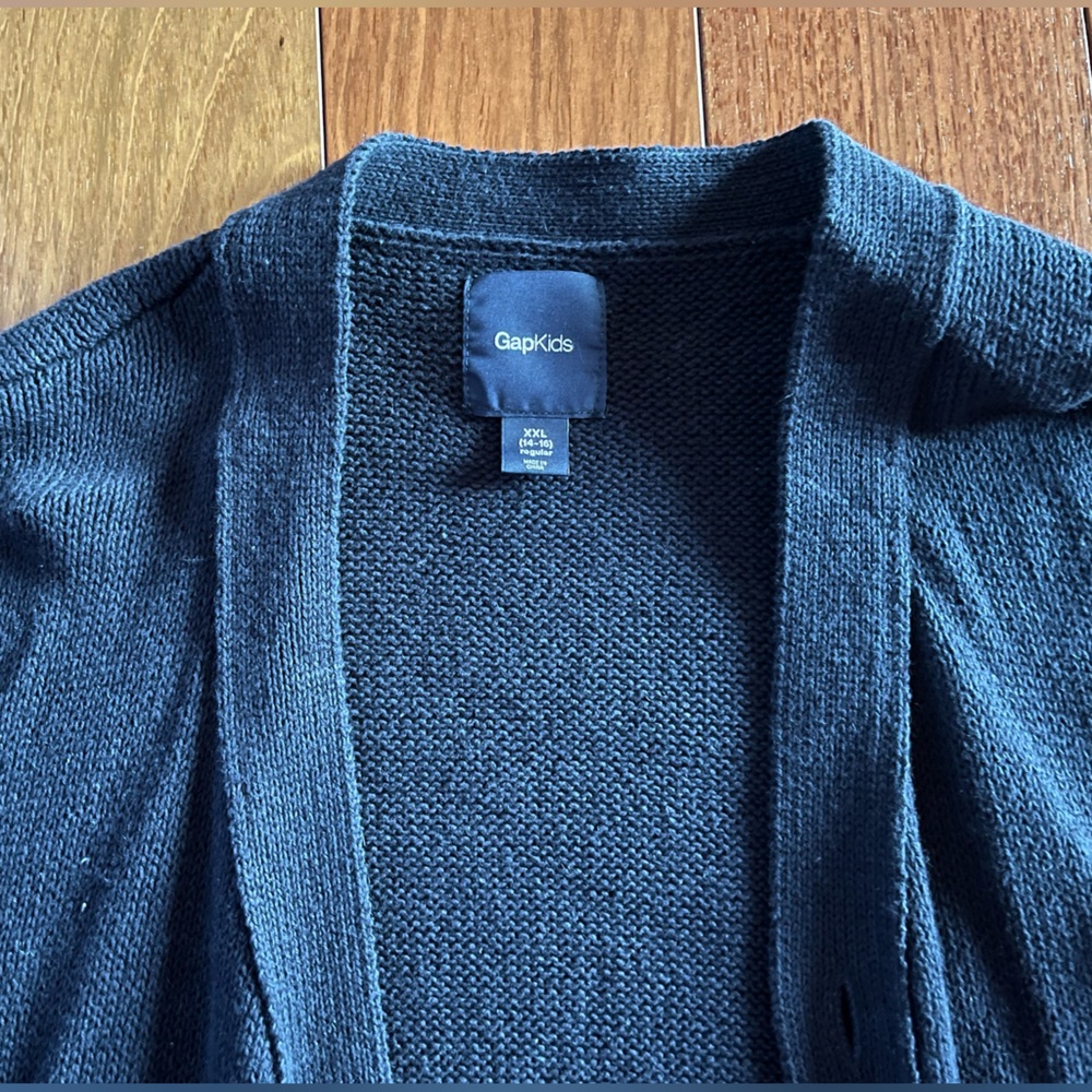 Gap Kids XXL (14-16) Navy Cardigan